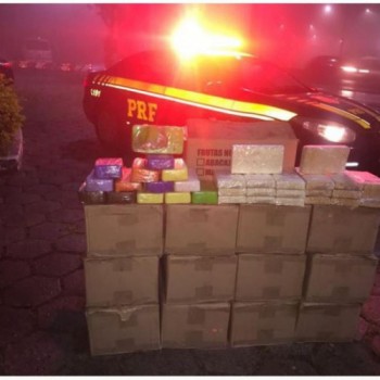 PRF apreende mais de 400 kg de cocaína pura em rodovia federal do Rio