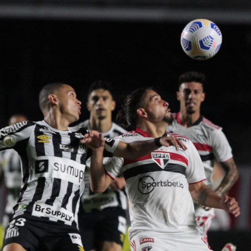 São Paulo e Santos empatam no Morumbi e seguem próximos do Z4