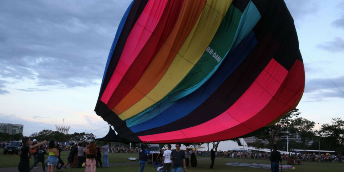 Brasília recebe festival de Balonismo