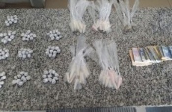 PM prende indivíduo em flagrante por tráfico de drogas: