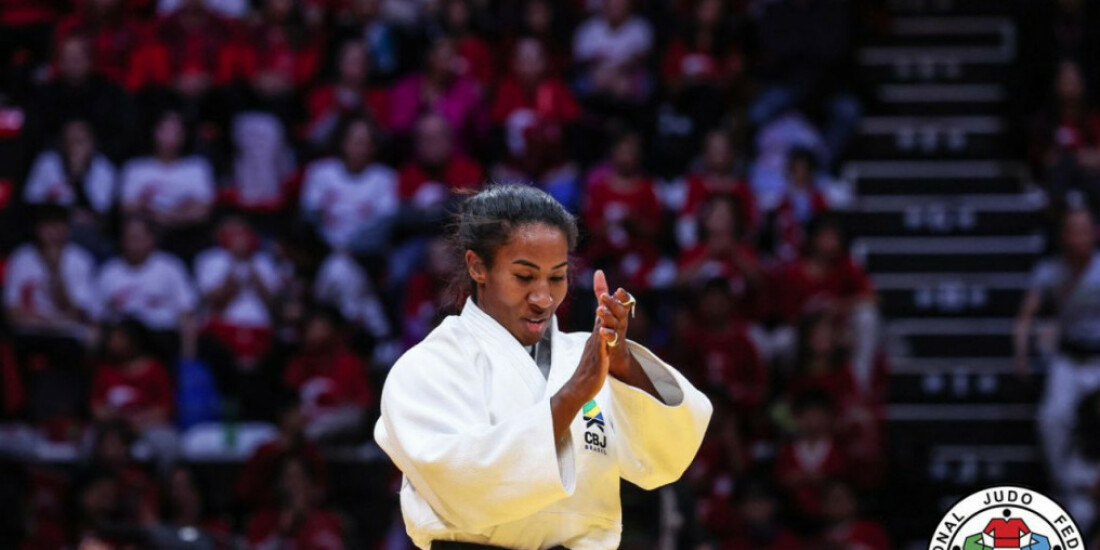 Judô: Ketleyn Quadros garante ouro em Grand Slam na Turquia