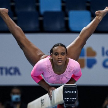 Rebeca Andrade brilha no 1º dia do Brasileiro de Ginástica Artística