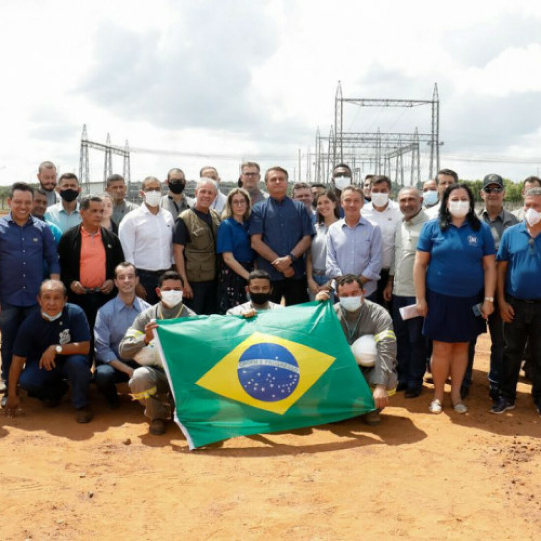 Bolsonaro anuncia início das obras do linhão Manaus-Boa Vista