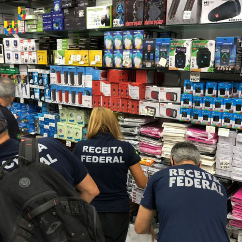 Rio: operação apreende mercadorias piratas avaliadas em R$ 1 milhão