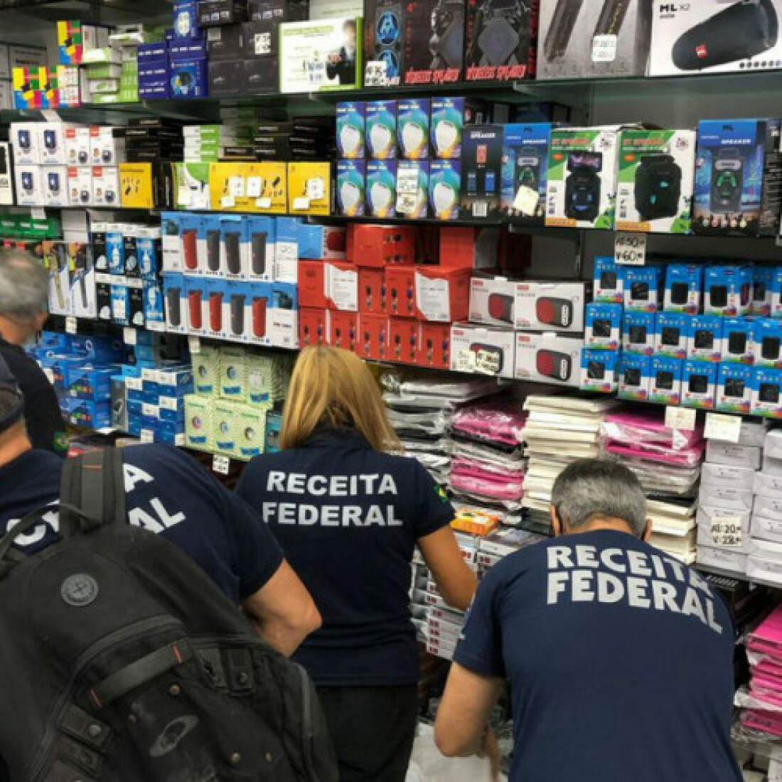 Rio: operação apreende mercadorias piratas avaliadas em R$ 1 milhão
