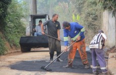 Obras de esgotamento avançam no Botujuru