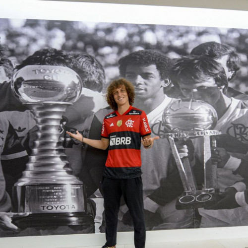 David Luiz é apresentado oficialmente pelo Flamengo