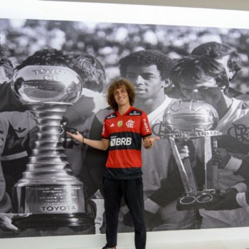 David Luiz é apresentado oficialmente pelo Flamengo