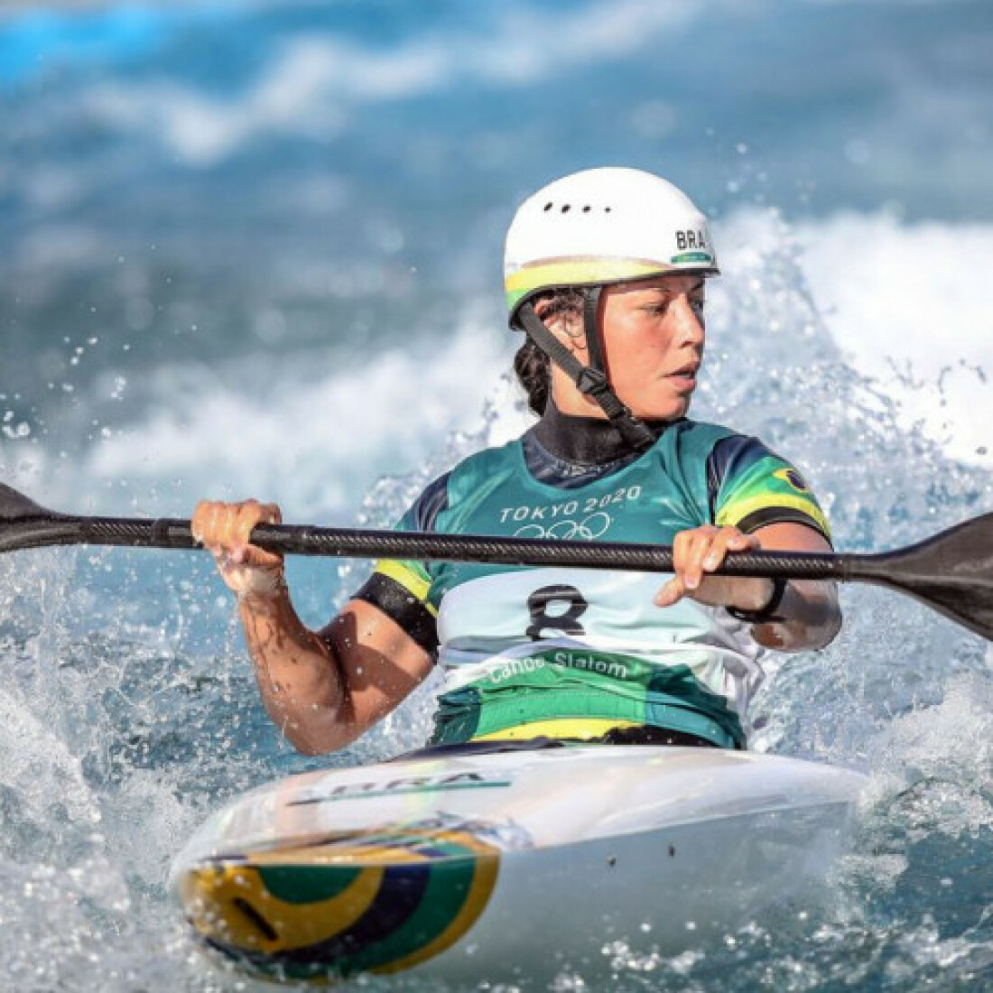 Ana Sátila é prata em etapa da Copa do Mundo de canoagem slalom