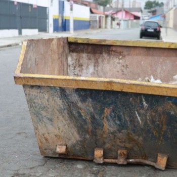 Meio Ambiente orienta sobre aluguel de caçambas na cidade