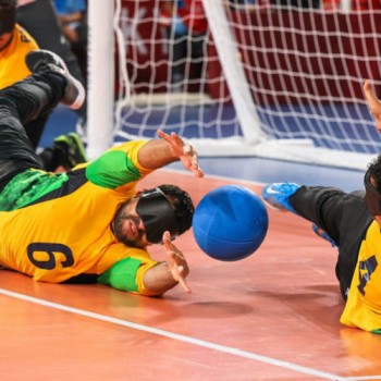 Goalball: seleção masculina bate Lituânia e fará final com China
