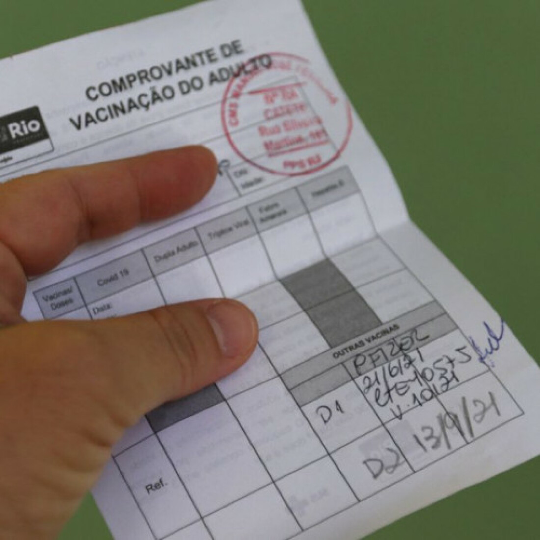 Saúde: certificado de vacinação será emitido com novas informações