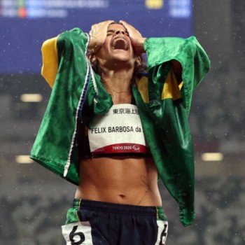 Tóquio: caçula do atletismo, Jardênia ganha bronze nos 400 metros T20