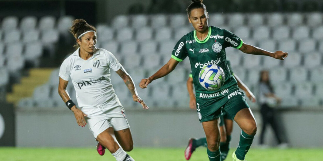 Palmeiras e Santos empatam pela Série A1 do Brasileiro Feminino