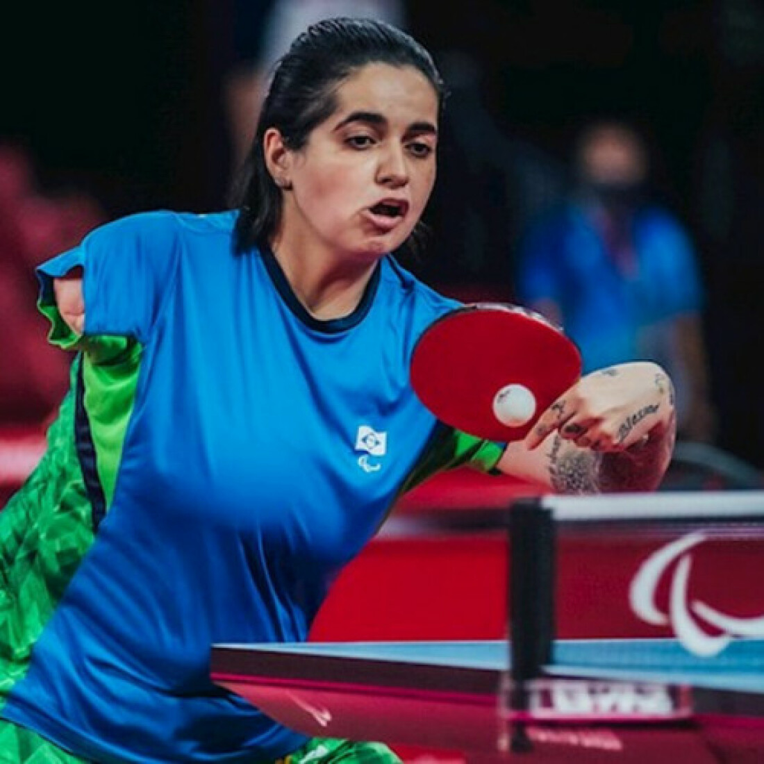 Tênis de mesa: Bruna Alexandre é prata após jogo duro com australiana