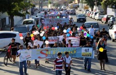 Fiéis se manifestam contra o álcool