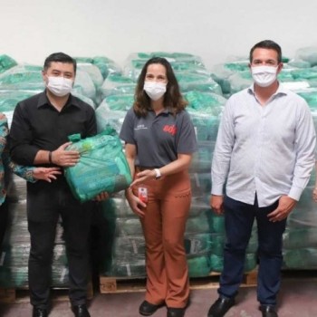 Condemat recebe doação de 27 toneladas de alimentos