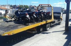Motos são apreendidas em operação