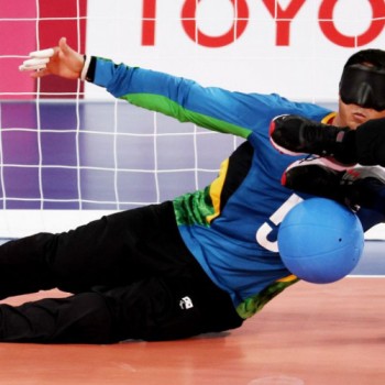 EUA derrotam Brasil no goalball masculino na Paralimpíada