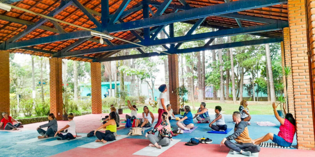 Parque Nosso Recanto, em Ferraz, oferece aulas de Yoga