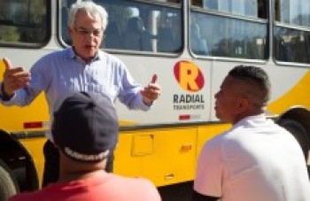 Transporte coletivo chega ao 'Raspadão'