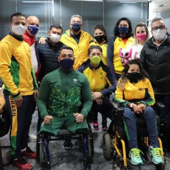 Atleta da bocha vai carregar a bandeira do Brasil em Tóquio