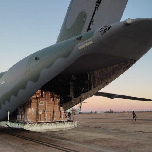FAB substitui aeronave que leva ajuda humanitária ao Haiti