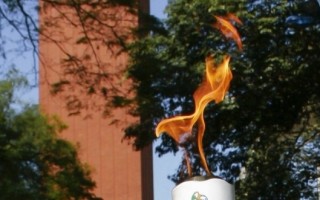 Mostra destaca Chama Olímpica em Suzano