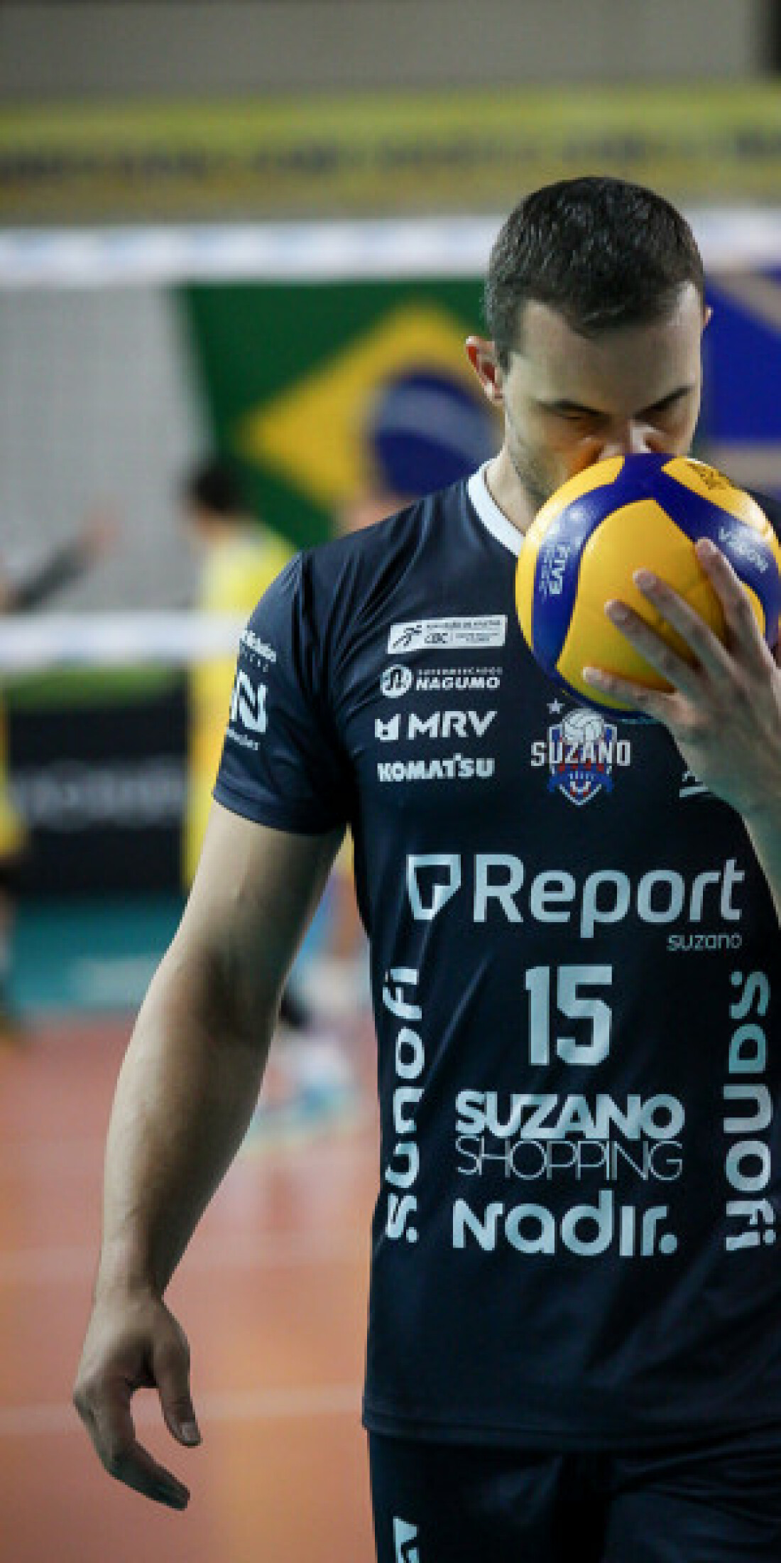 Jogador Riad permanecerá no Suzano Vôlei
