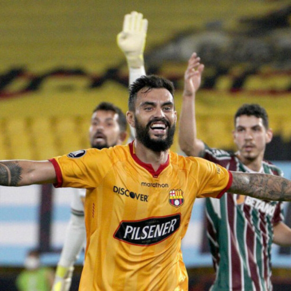 Fluminense empata em 1 a 1 com Barcelona e dá adeus à Libertadores