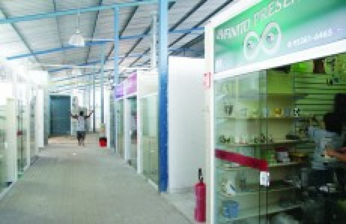 Shopping Popular abre sem a estrutura pronta