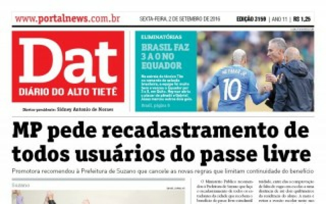 Capa do Dat é adulterada nas redes sociais