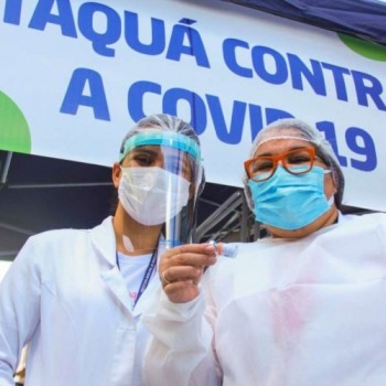 Itaquá vacina amanhã as pessoas com 29 anos