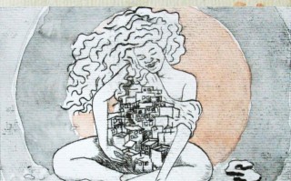 Sarau reúne poesia, dança e grafite