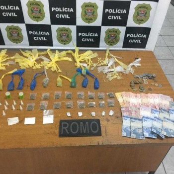 GCM apreende mais de 400 porções de drogas na semana