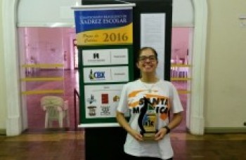 Isabelle conquista o Brasileiro Escolar
