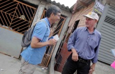 Mamoru percorre bairros durante finais de semana