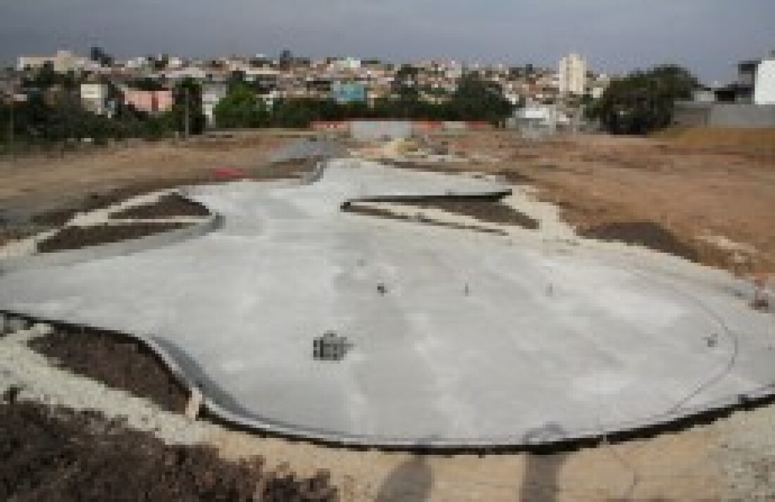 Parque está com 45% das obras finalizadas
