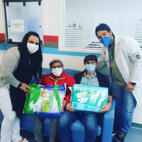 Morador visita PS para agradecer atendimento
