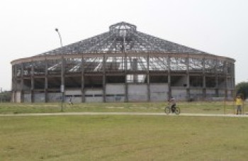 Obra de cobertura está na reta final