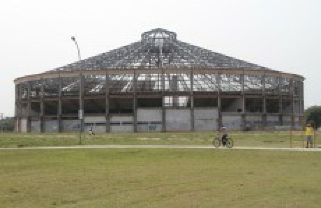 Obra de cobertura está na reta final