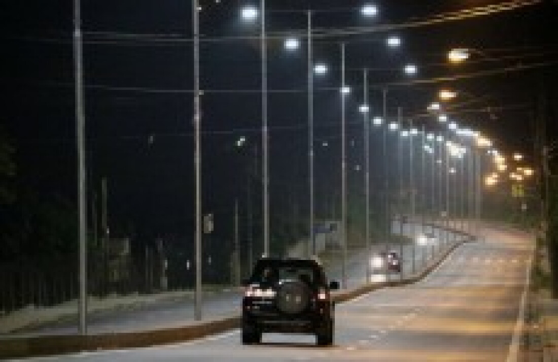 Iluminação pública da região contará com lâmpadas LED