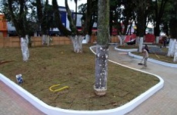 Obras da Praça Padre João Alvarez atingem 30% de conclusão