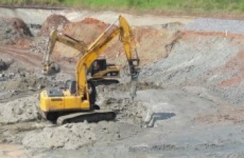 Piscinão de Poá tem 70% das obras prontas