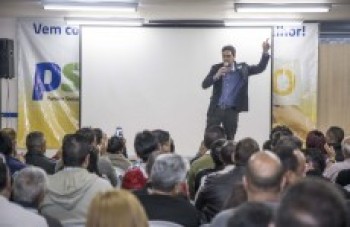 Said se encontra com candidatos a vereador