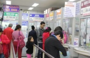 Greve dos bancários aumenta o movimento nas lotéricas