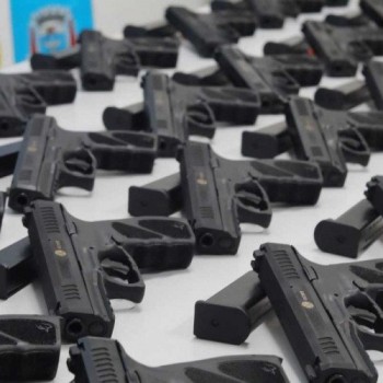 GCM de Suzano recebe mais 44 armas para policiamento