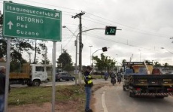 Motoristas têm novo acesso pela rotatória da rodovia SP-66 em Poá: