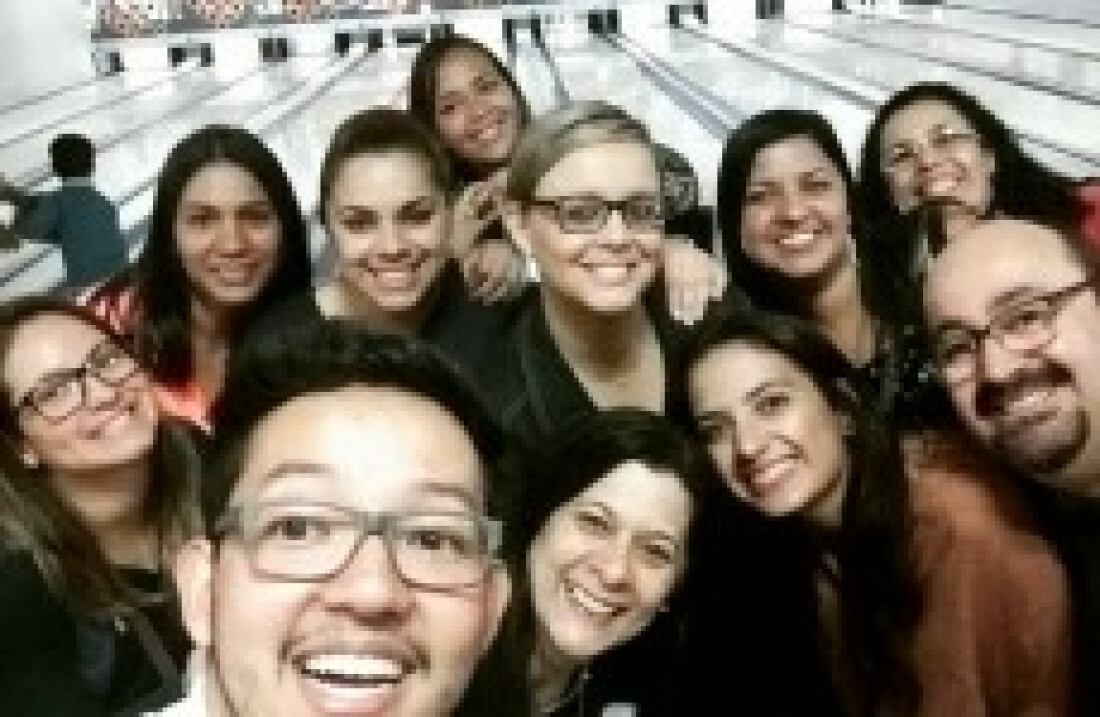 Equipe animada