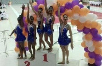 Equipe de Ginástica rítmica de Poá conquista 2 prêmios